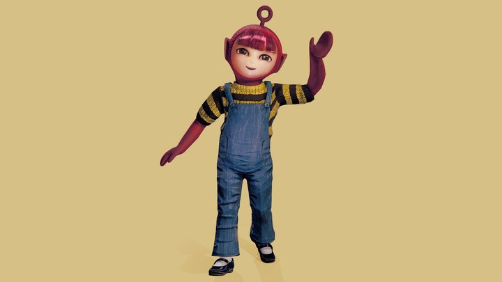 Po Teletubbies 3D Model