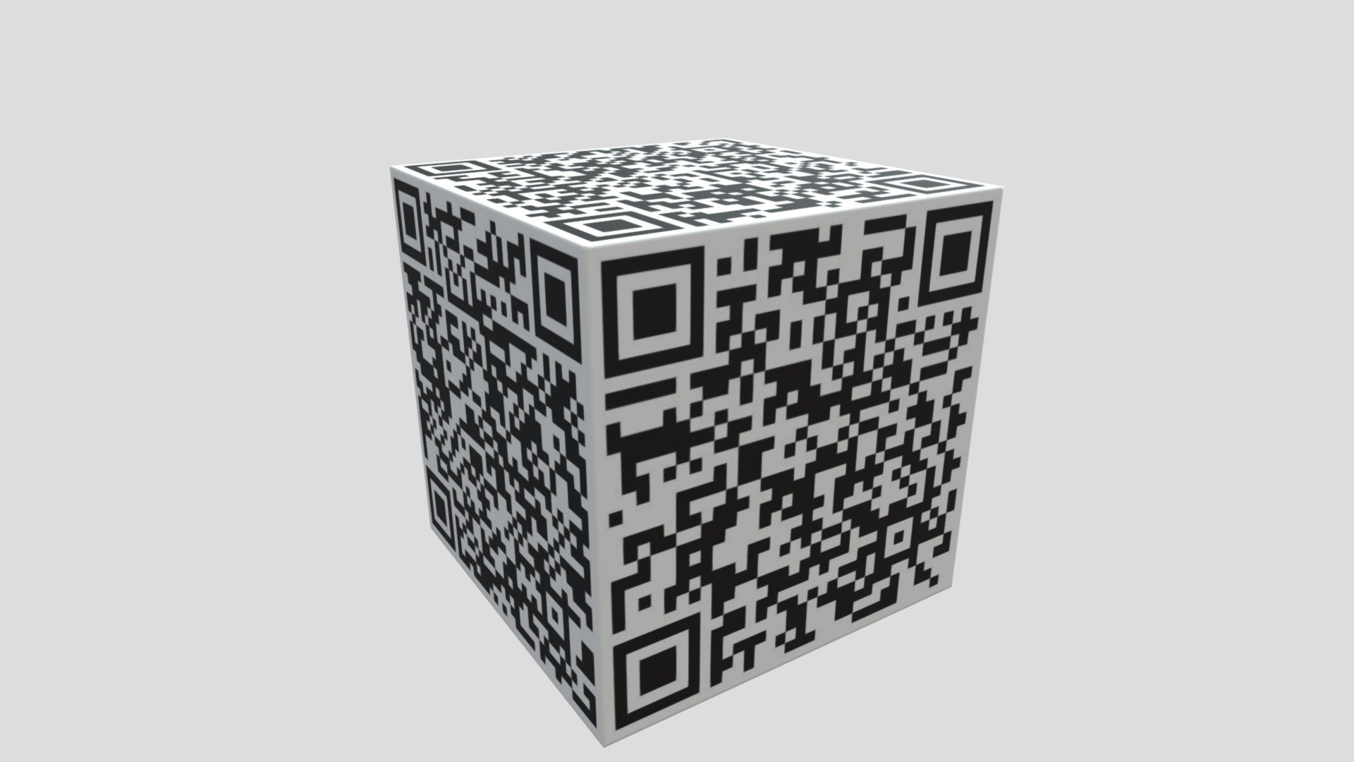 Würfel mit 6 QR-Codes
