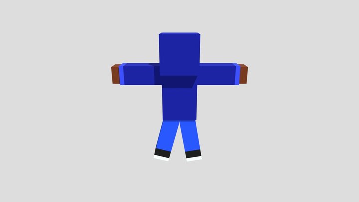 Beege Minecraft skin 3D Model