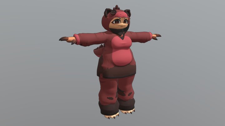 stylized Shelly – Gratis 3D-model STL