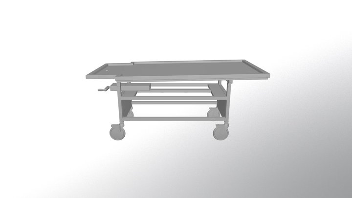 Bariatric Table 3D Model