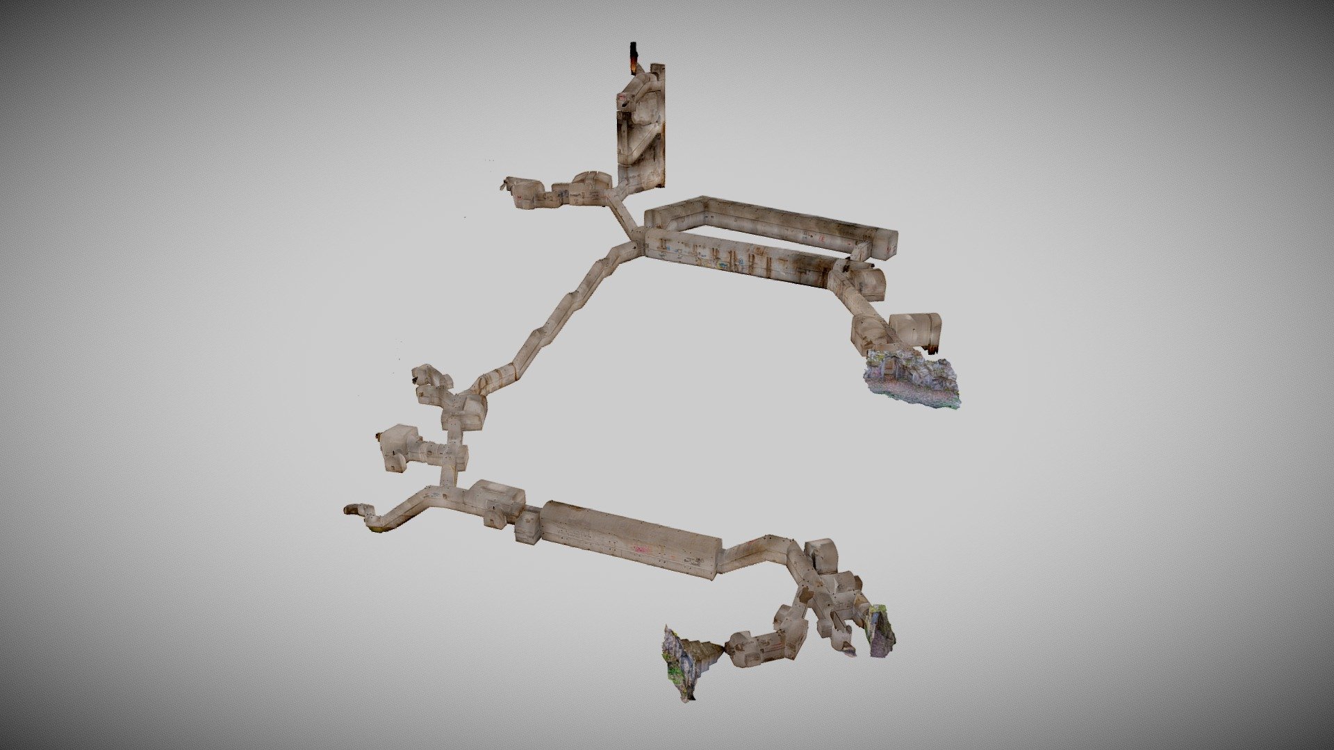 Forte San Giovanni - sponda sinistra del fiume — Sketchfab embed 3D viewer