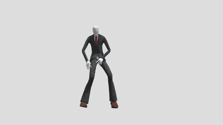 Slendermanrigged 3D Model