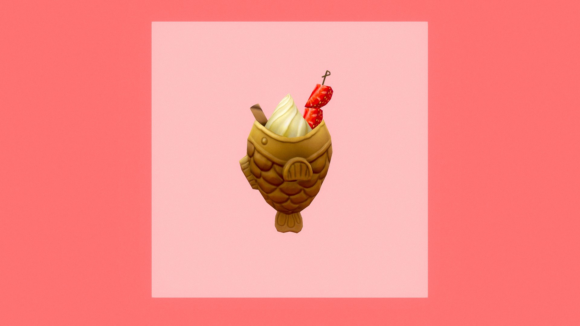 Fish Ice Cream - Inktober Day 4
