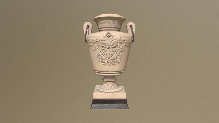 Stone urn 3D Model