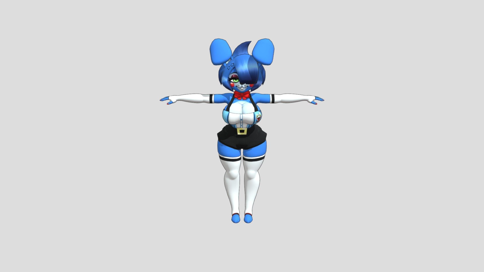 Toy Bonfie FNC Retextured - 3D model by CryptiaCurves Is The GOAT ...