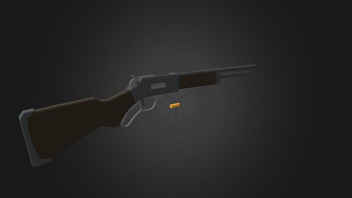 Winchester-gun 3D Model