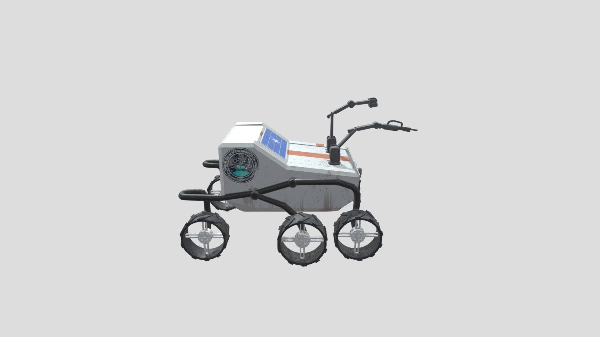 Rover vehicle - 3D model by SpudTatterson [6a7405e] - Sketchfab