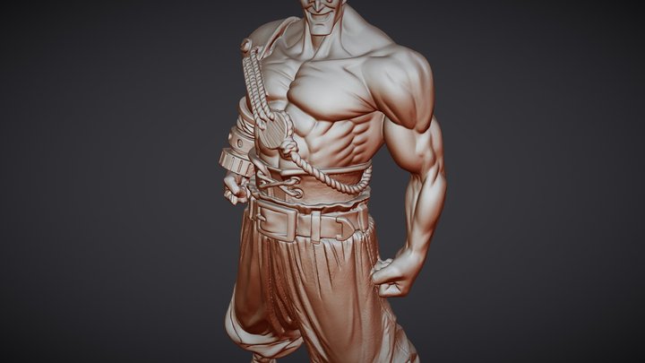 Character 01 - figure (3D scan) 3D Model