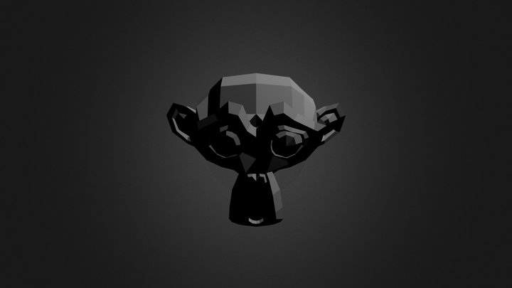 Monkey 3D Model