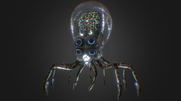 Crabsquid 3D Model