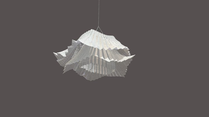 Paper Chandelier Lamp
