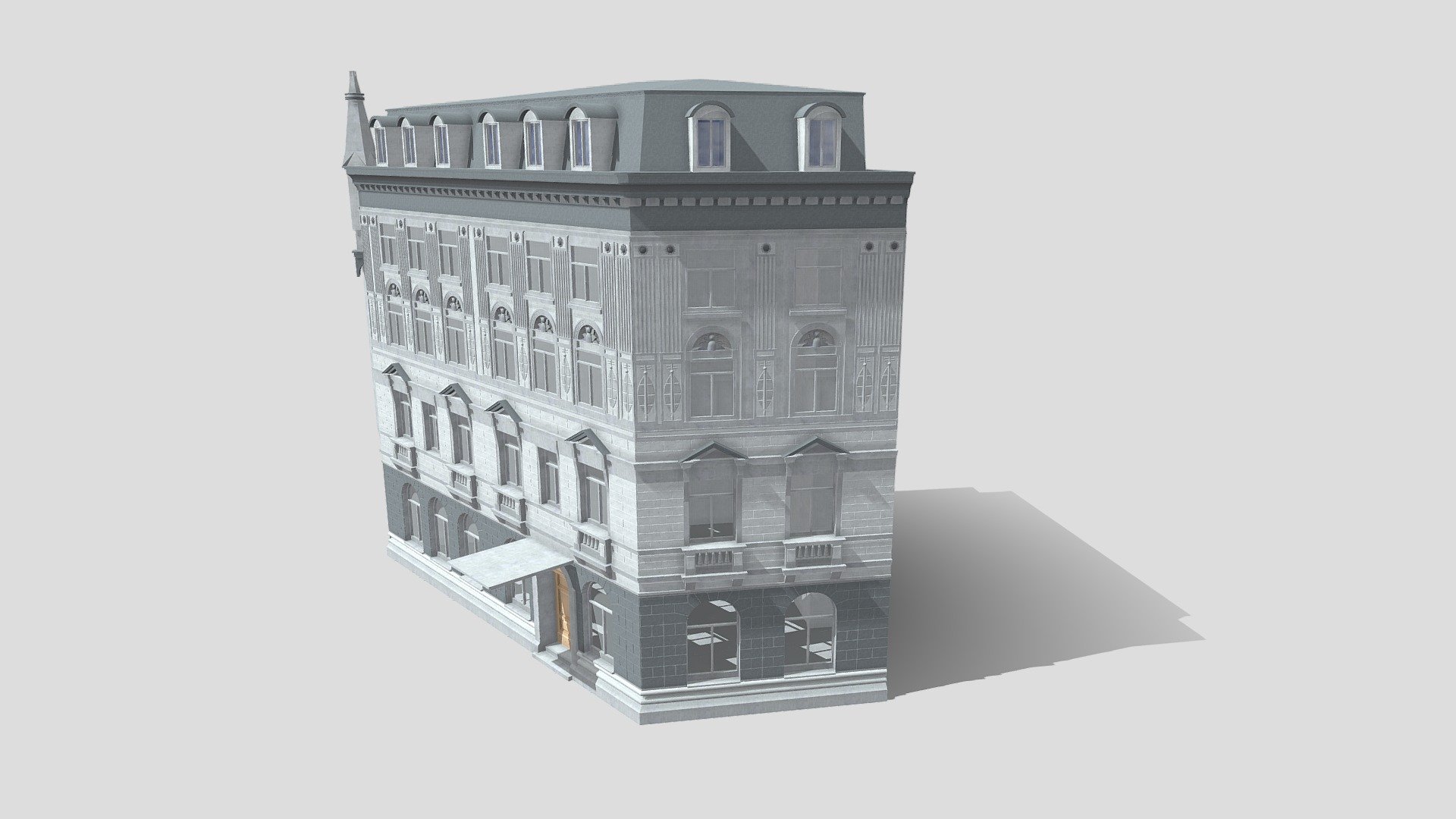 Brand 12 (Hotel Karpfen) - Download Free 3D model by LUX4D [6a795e4 ...