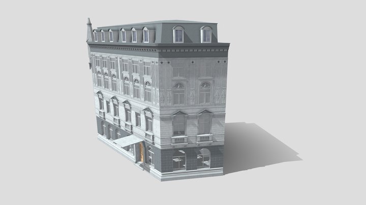 Brand 12 (Hotel Karpfen) 3D Model