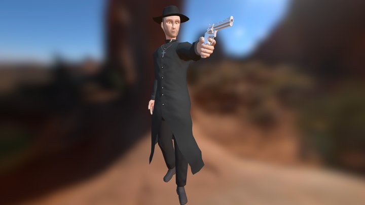 Cleric 3D Model