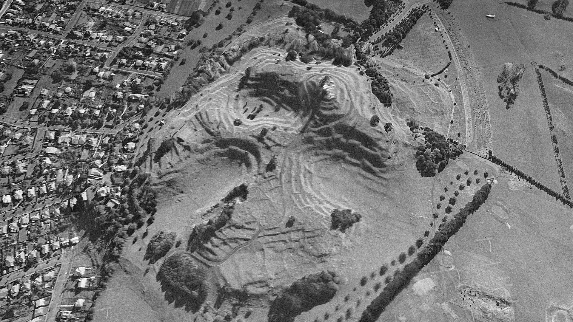 Auckland volcanoes 1940