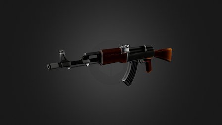 AK47 3D Model