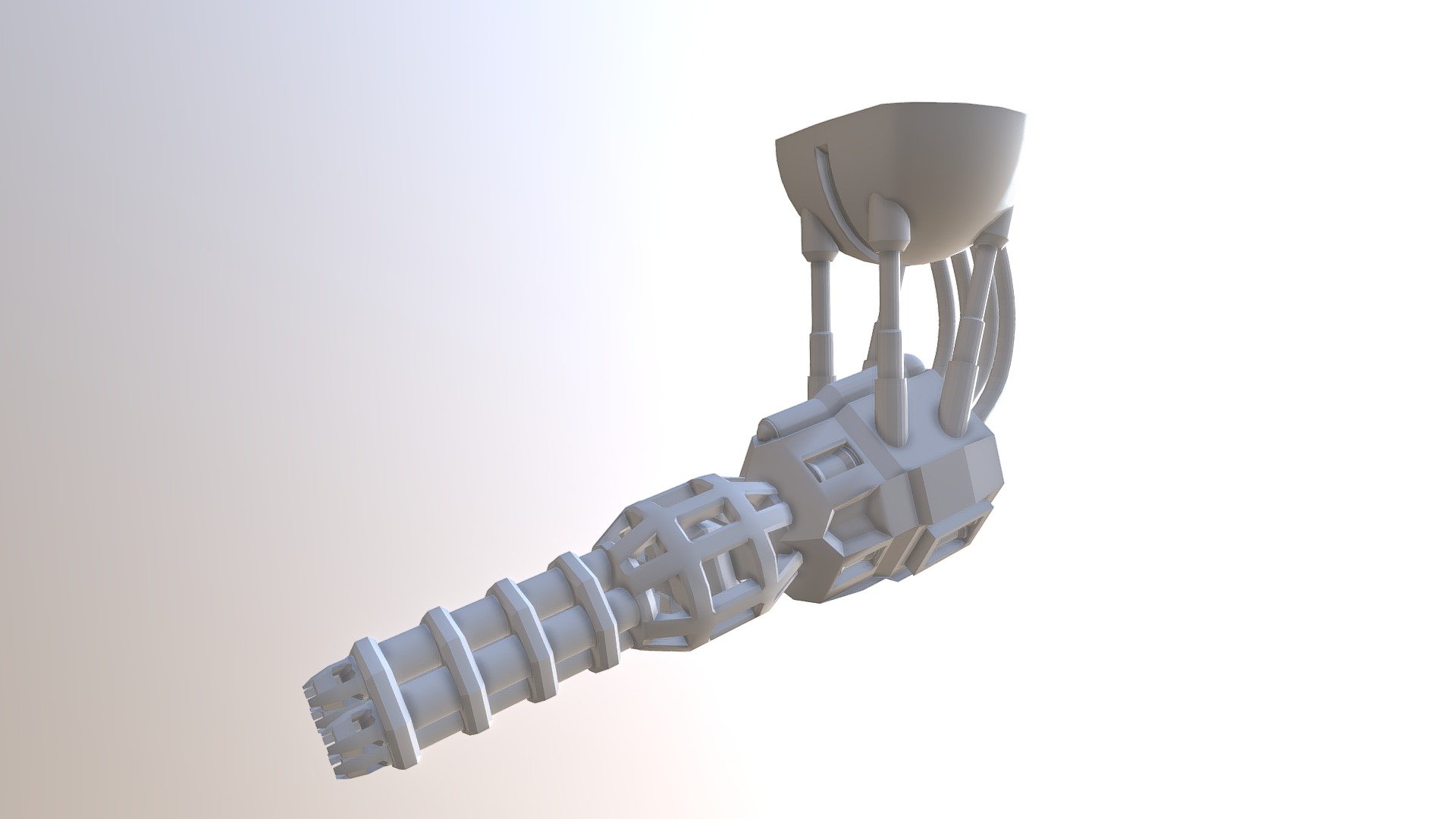Turret - 3D model by tlaw3764 [6a7b624] - Sketchfab