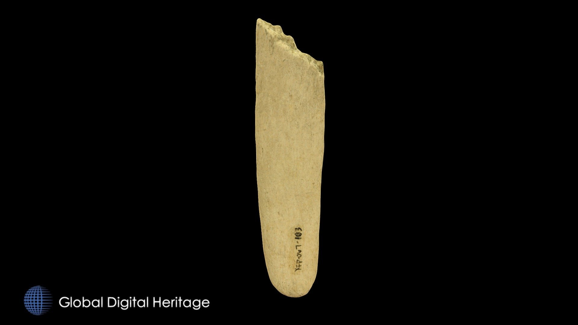 XFP-067 burnishing tool. Sanak Isalnd, Alaska.