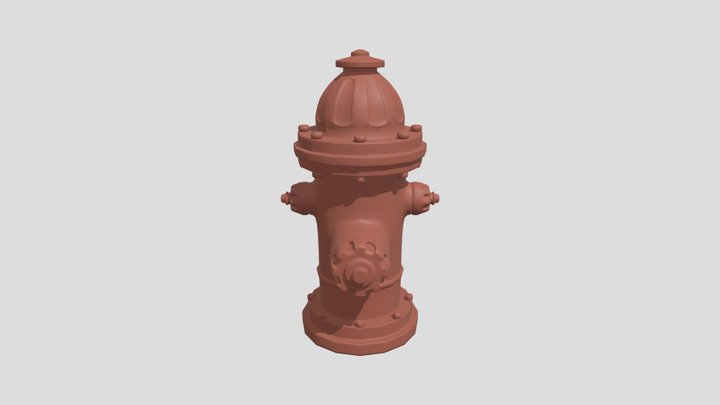 Fire Hydrant 3D model 3D Model