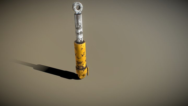 Piston prueba 3D Model
