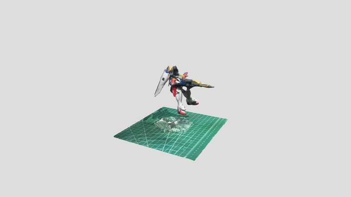 HG Wing Gundam 3D Model
