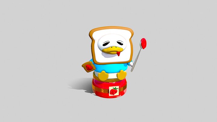 Jam duck 3D Model