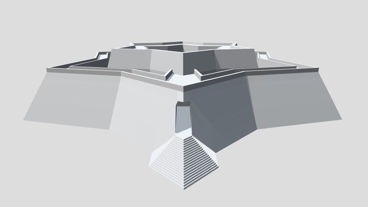Star Fort - WIP 3D Model