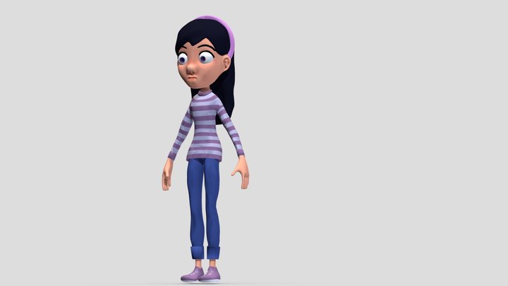Violeta Pêra  -  Os Incríveis 3D Model