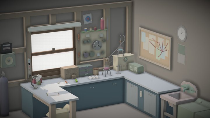 Rick's workshop #Isometric2020Challenge 3D Model