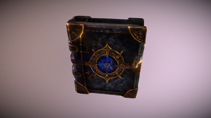 Magic Book 3D Model