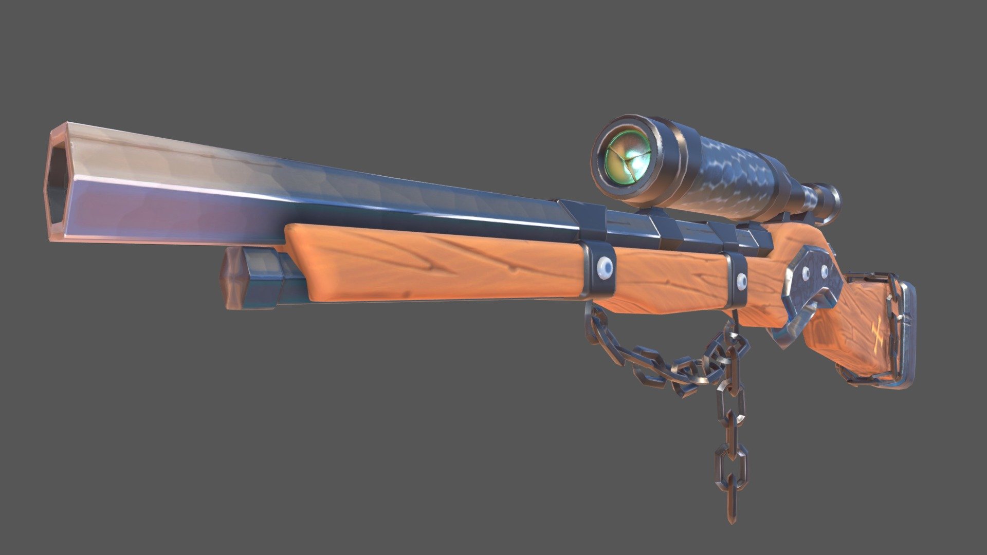Old Rifle - 3D model by Ayrton Vetter (@ayrtonvetter) [6a81a31] - Sketchfab