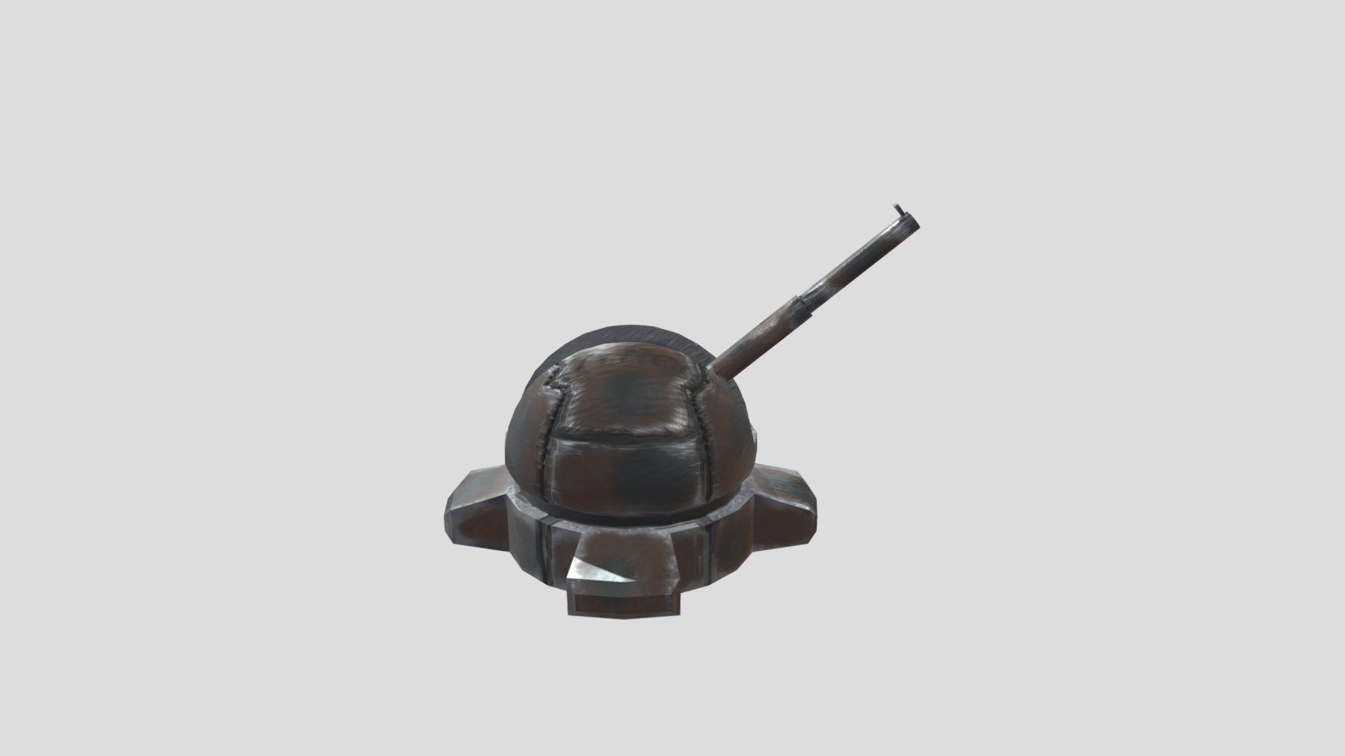Turreta - 3D model by Andrew N. Tran (@et_andrew-n-tran) [6a81b79 ...