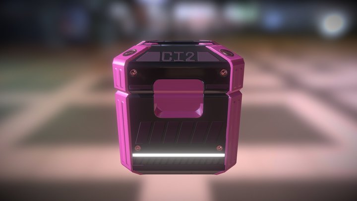 Crate - Final 3D Model