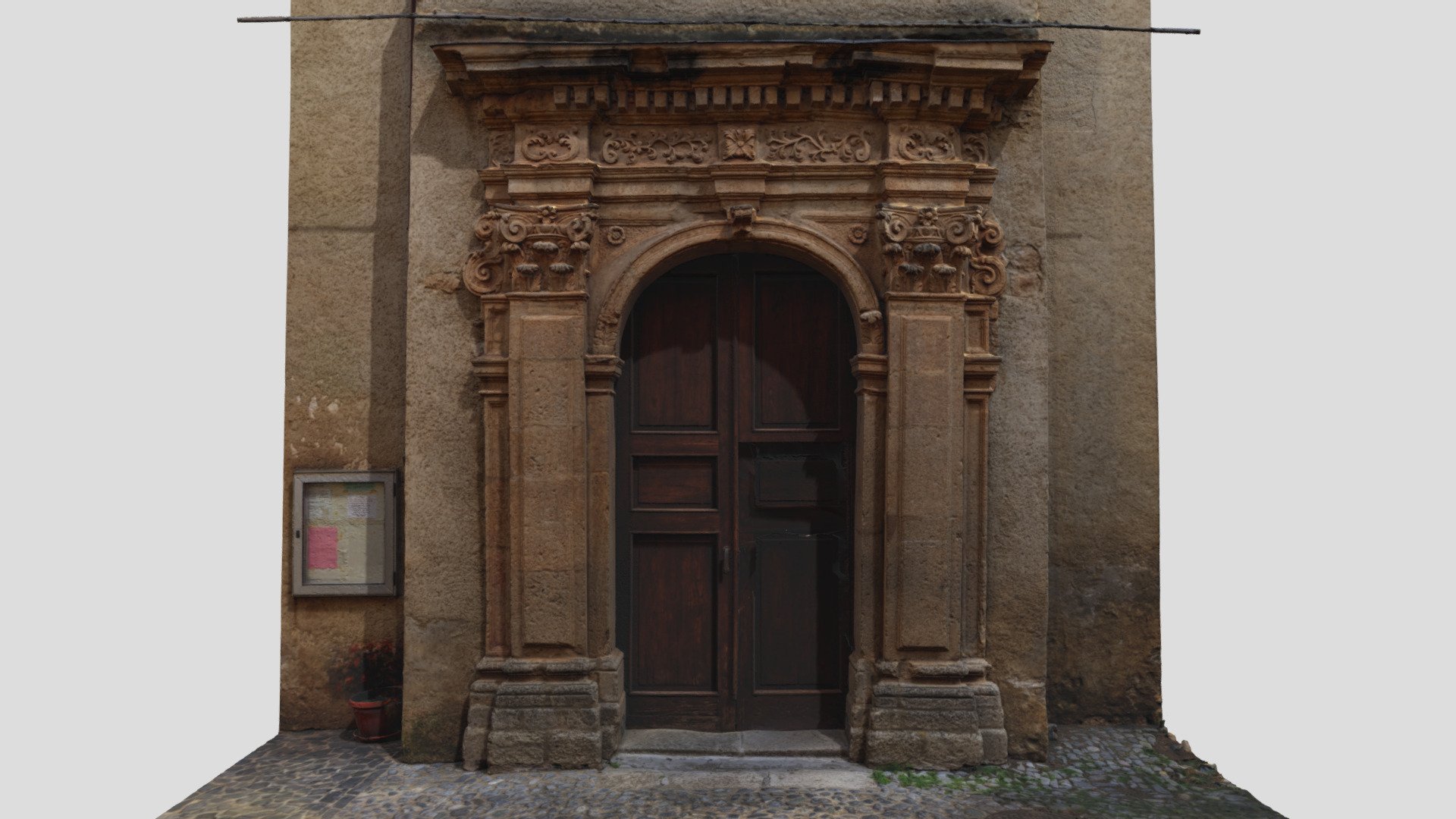 Ingresso laterale della Chiesa Madre - 3D model by bernardosnickars