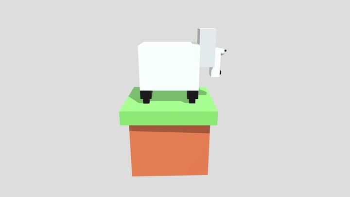 sheep ( SCHOOL) 3D Model