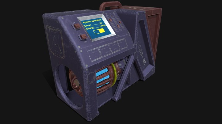 Generator and Power supply 3D Model