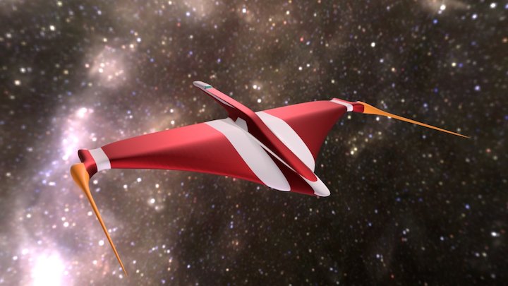 Nau espacial 3D Model
