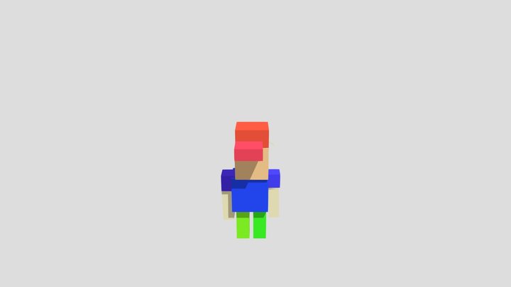 Human Boi Updated Cap 3D Model