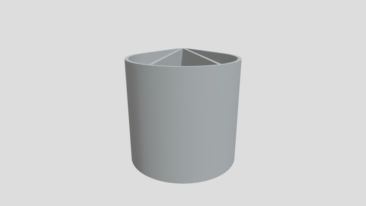 Split cup 3D Model