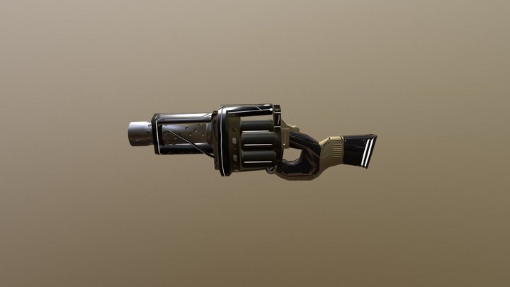 Grenade Launcher 3D Model
