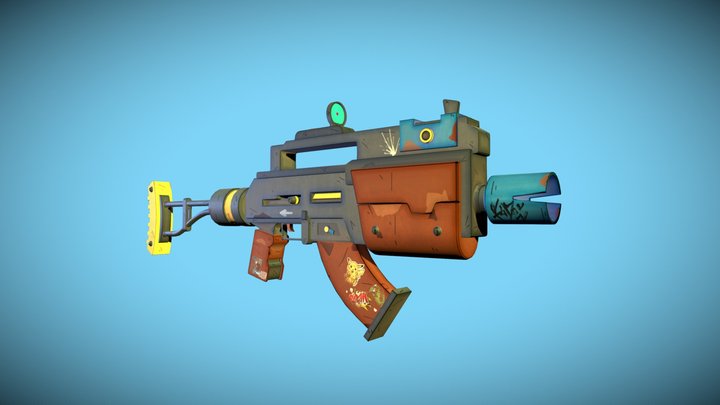 AK Stylized 3D Model