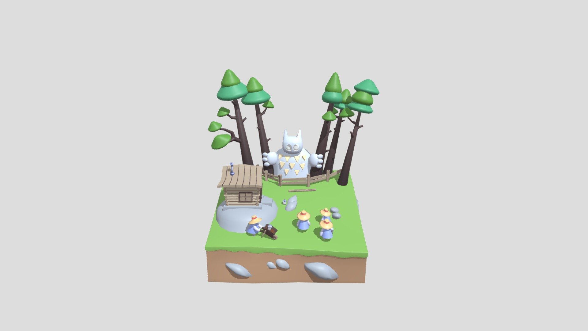 Cubicle 3D