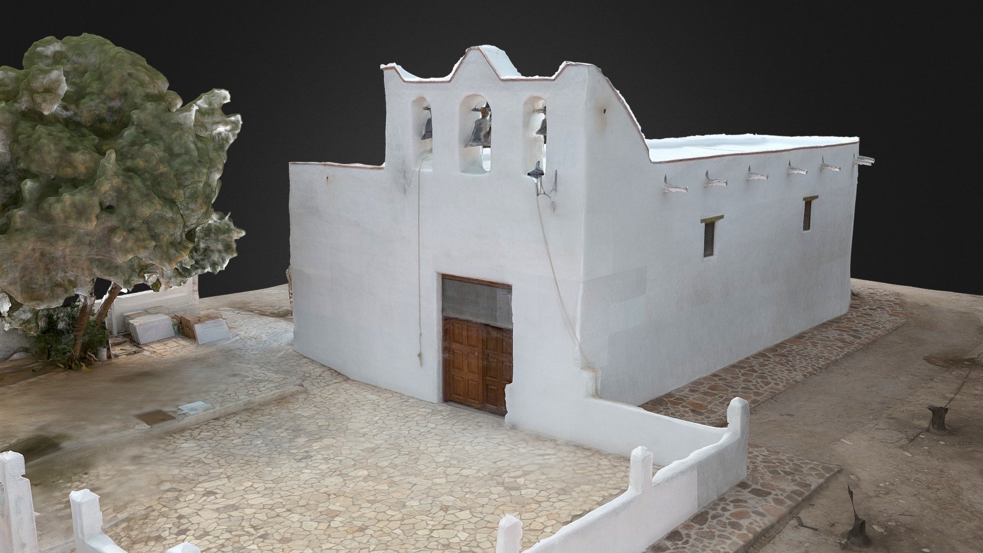 San Antonio de Padua, La Enramada | 2025 — Sketchfab embed 3D viewer