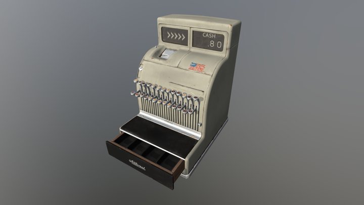 cash register 3D Model