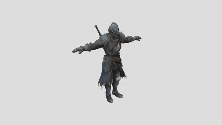 Medieval knight model 3D Model
