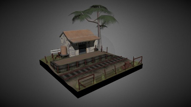 Stringybark Station 3D Model