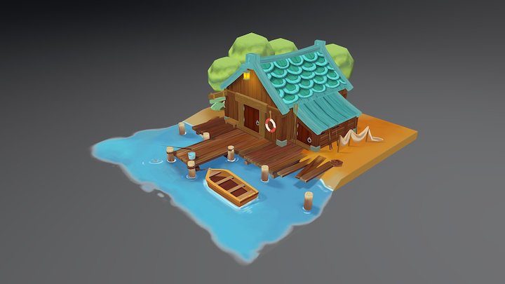Fish Tavern 3D Model