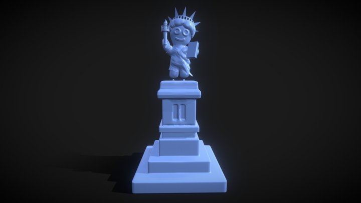 Sour Patch Kid Liberty 3D Model