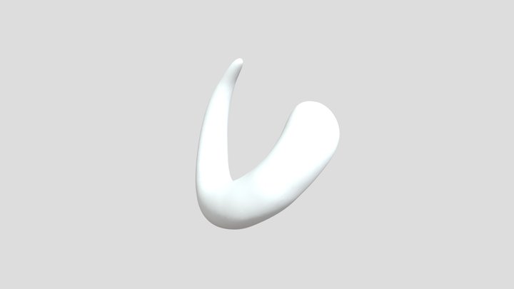 Horn_ram 3D Model